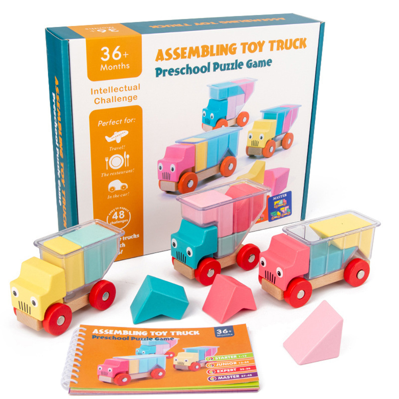 Truck Loading and Balancing Toy for Toddlers