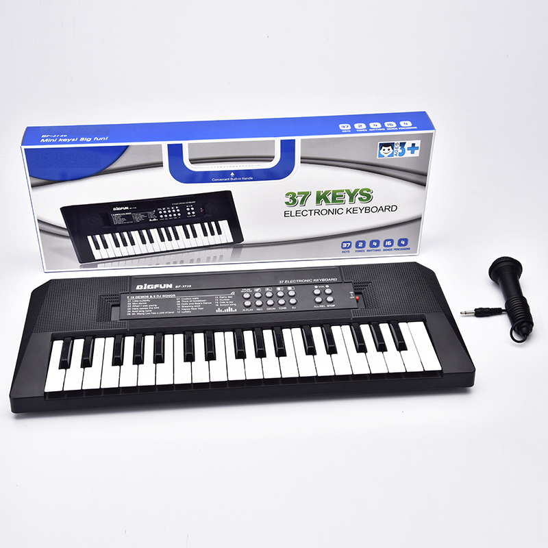 Early childhood education electronic keyboard, beginner, home use, 37 keys, adult and children's early learning toy, musical instrument, 61 keys.