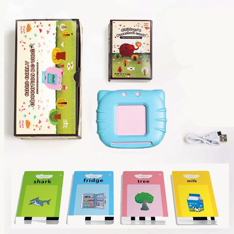 Early Education Machine Popular Flash Cards Children's Educational Voice Card Machine Flash Card Learning Machine