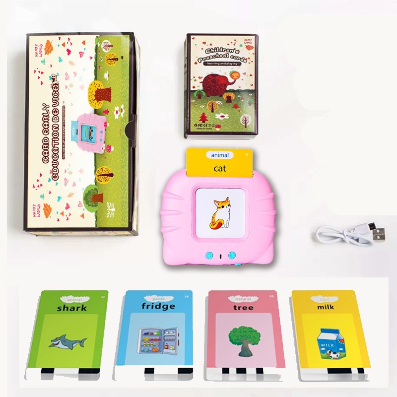 Early Education Machine Popular Flash Cards Children's Educational Voice Card Machine Flash Card Learning Machine