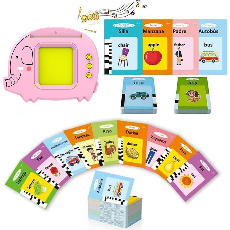 Early Education Machine Popular Flash Cards Children's Educational Voice Card Machine Flash Card Learning Machine