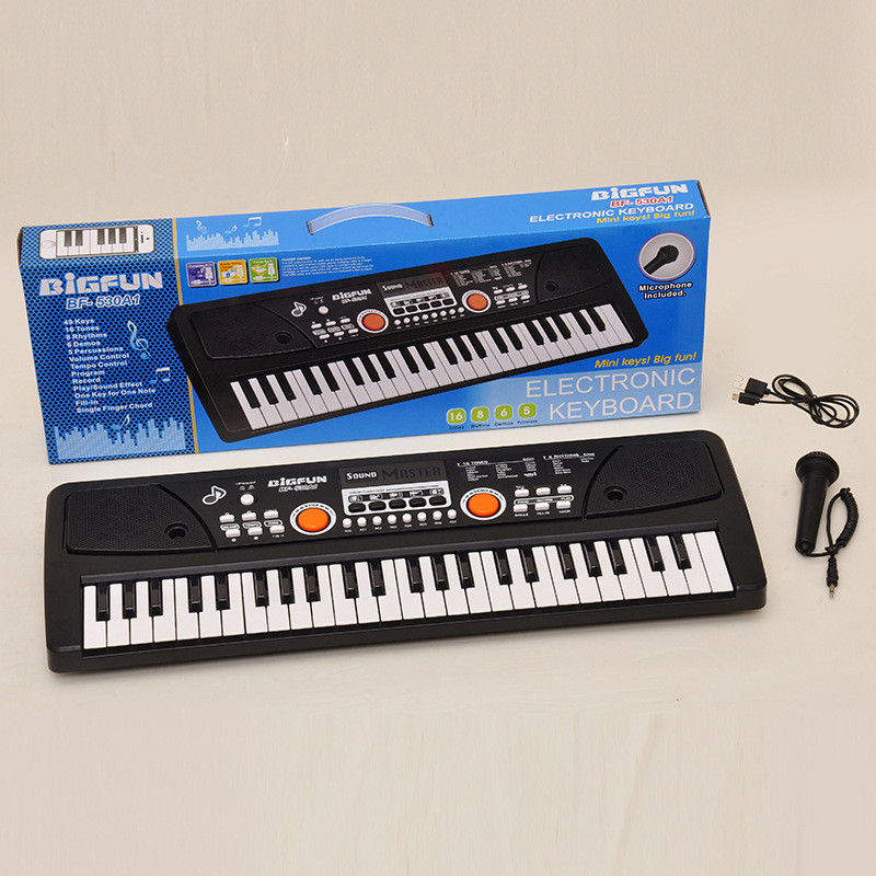 Early childhood education electronic keyboard, beginner, home use, 37 keys, adult and children's early learning toy, musical instrument, 61 keys.