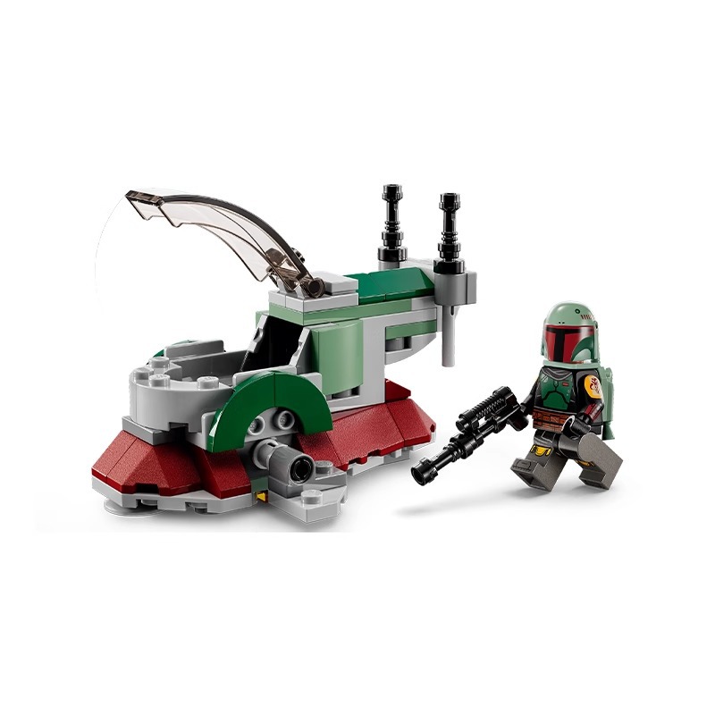 Chinese building blocks Star Wars 75344 Boba Fett spaceship mini fighter boy assembly toys