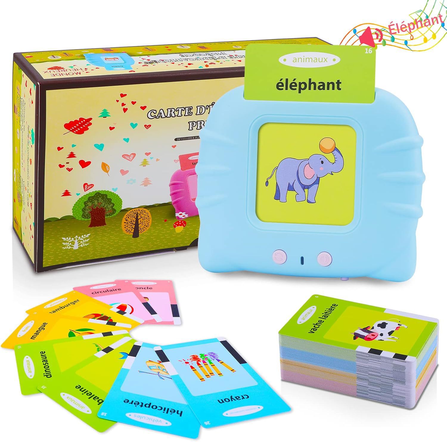 Early Education Machine Popular Flash Cards Children's Educational Voice Card Machine Flash Card Learning Machine