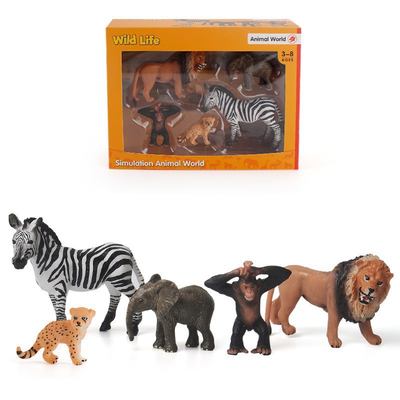 Simulated Wildlife Model Toys