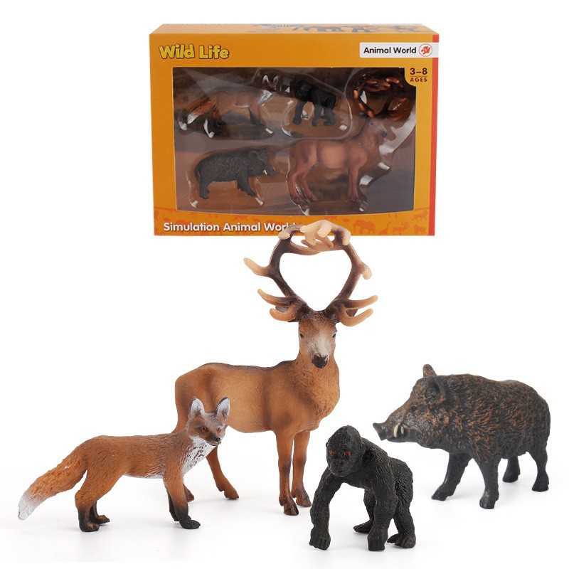 Simulated Wildlife Model Toys