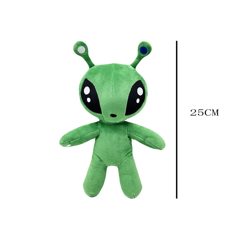30cm Green Alien Plush Toy Monsters Horror Doll Boys Girls Soft Toys Stuffed Throw Pillow kids gifts