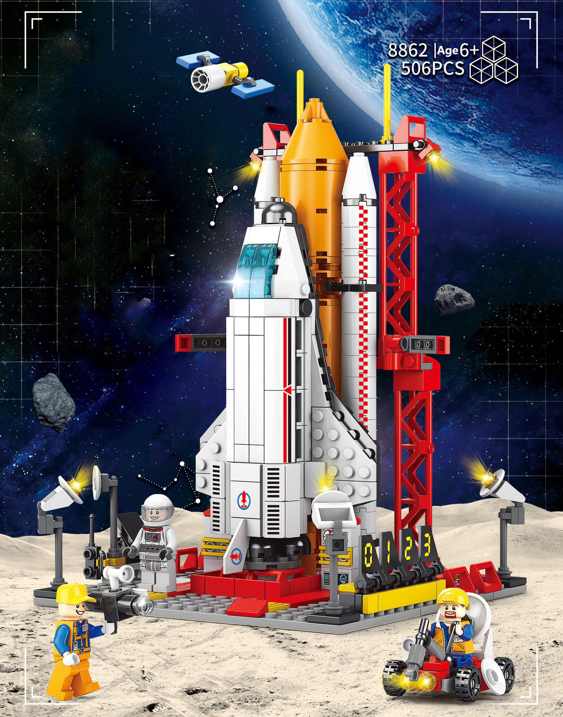 toy space shuttles building kit 