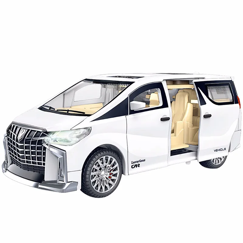 1:32 Children's Inertia Pull-back Car Toy with Lighting Sound Simulation Commercial Car Model Toy Car