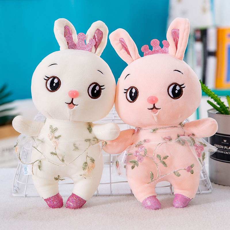 New eight-inch grab machine doll children's doll plush toy