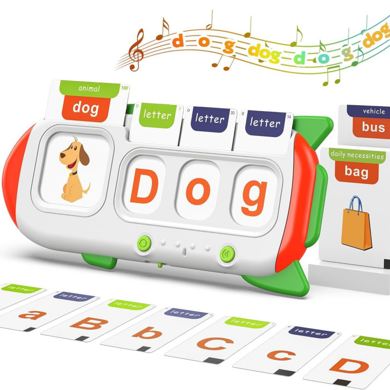 Popular multifunctional card machine for spelling, reading and listening Children's educational enlightenment Flash Cards toys