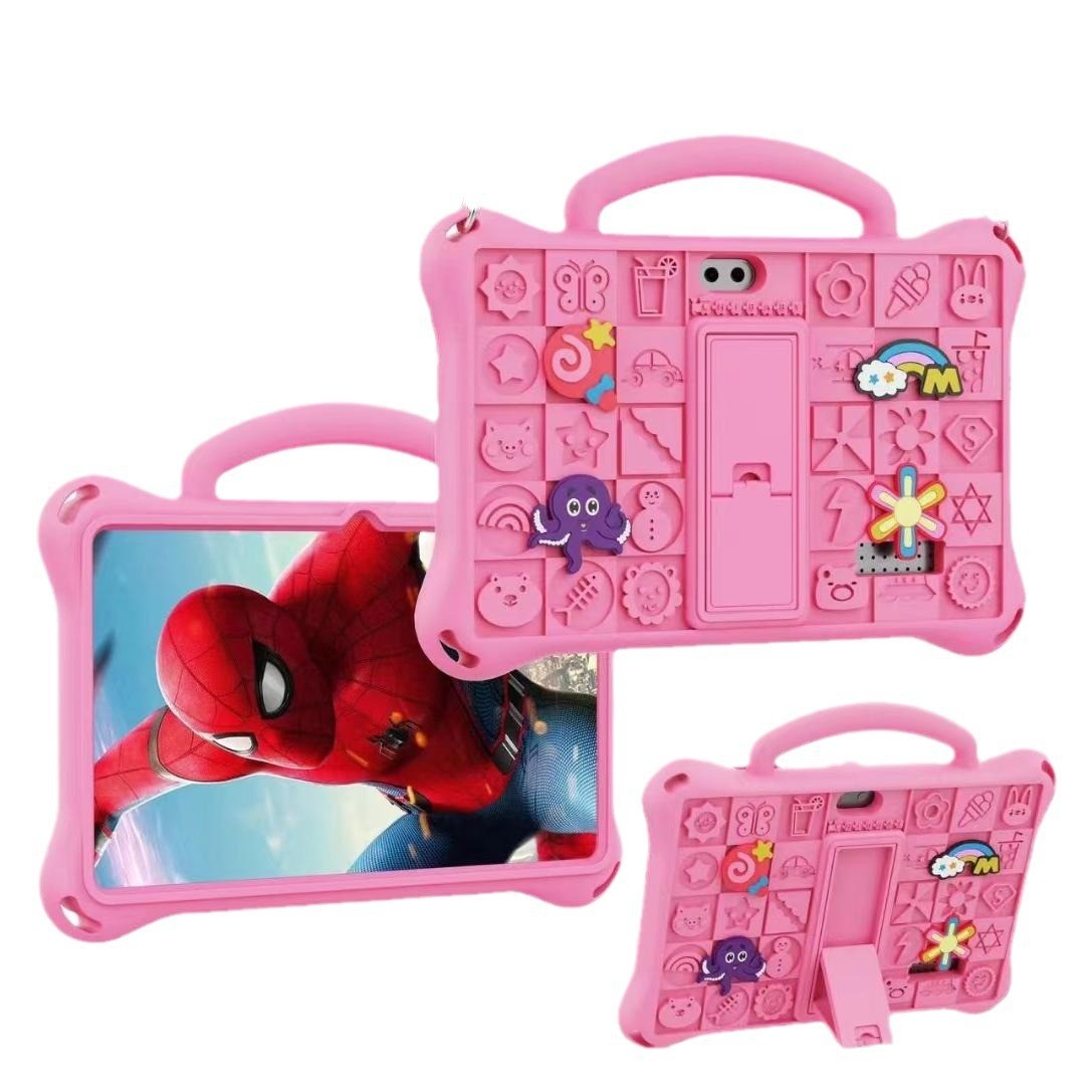 New 7-inch children's tablet computer cartoon with stand silicone cover cross-border foreign trade dedicated tablets PC