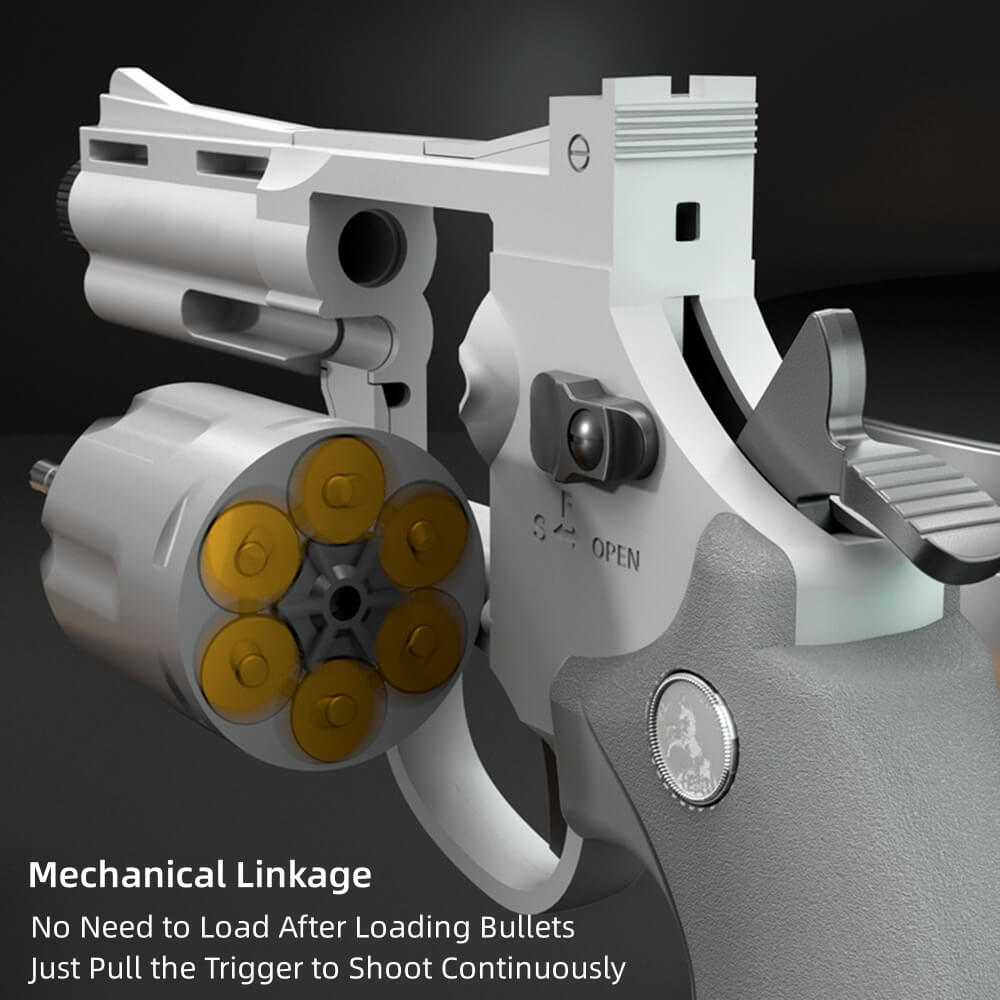 Soft Bullets Revolver Toy Gun Shoot Toys