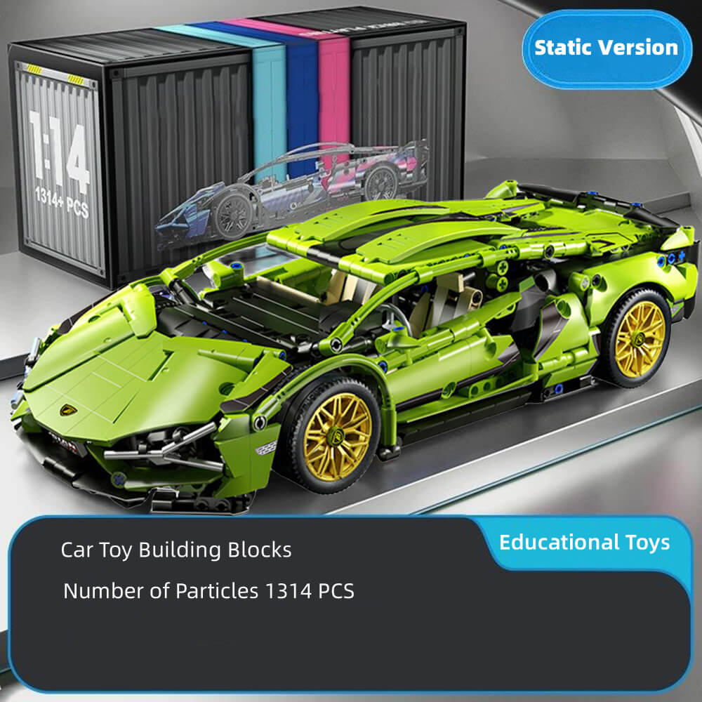 Remote Control Car Building Block Toys
