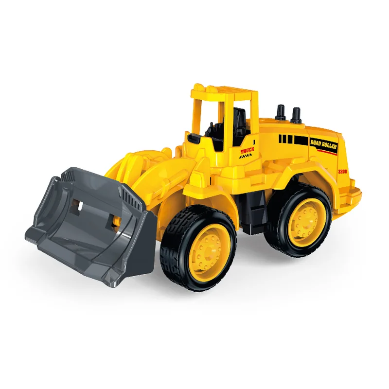 1:64 Alloy Engineering Car Model Skidding Toy Car Metal City Traffic Bus