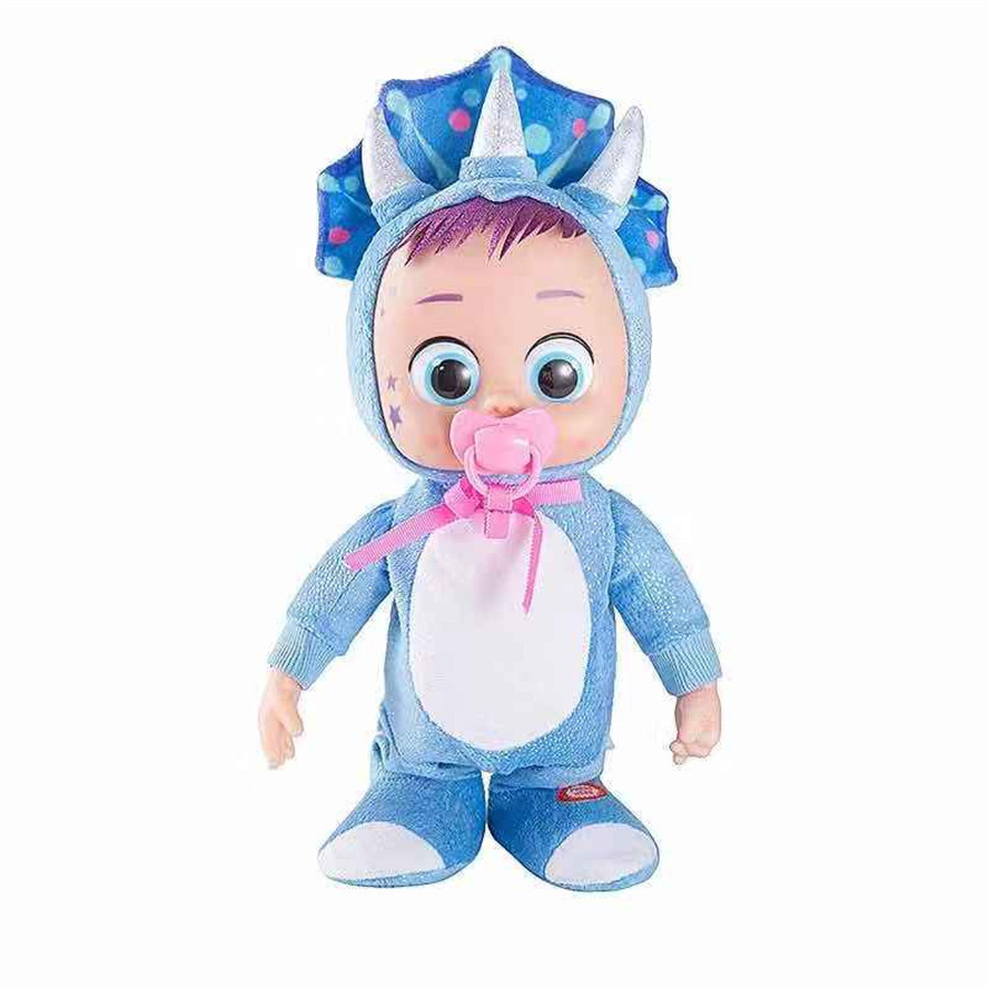 New electric simulation baby crying doll can walk, sing and cry vinyl doll