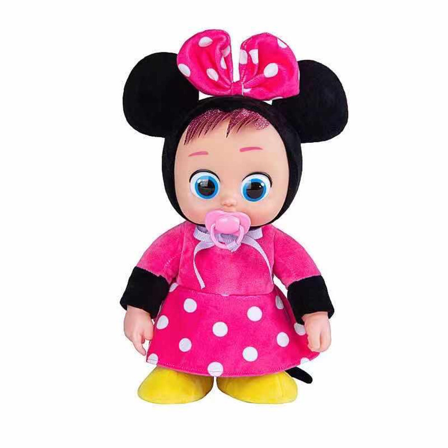 New electric simulation baby crying doll can walk, sing and cry vinyl doll