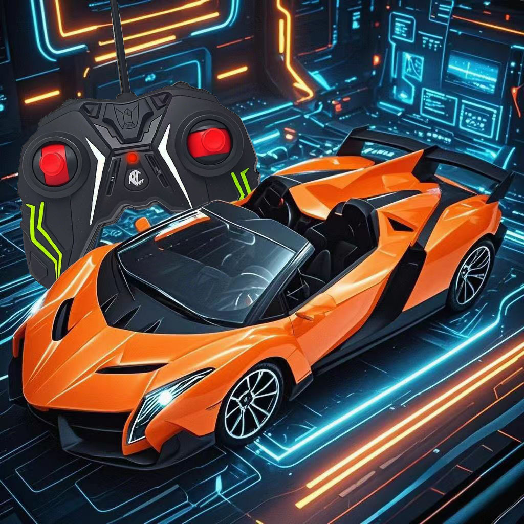 1:16 Four-way wireless remote control sports car simulation remote control racing car