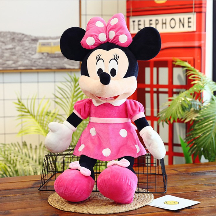 6 different sizes of couple Mickey Minnie dolls Mickey Mouse plush toys