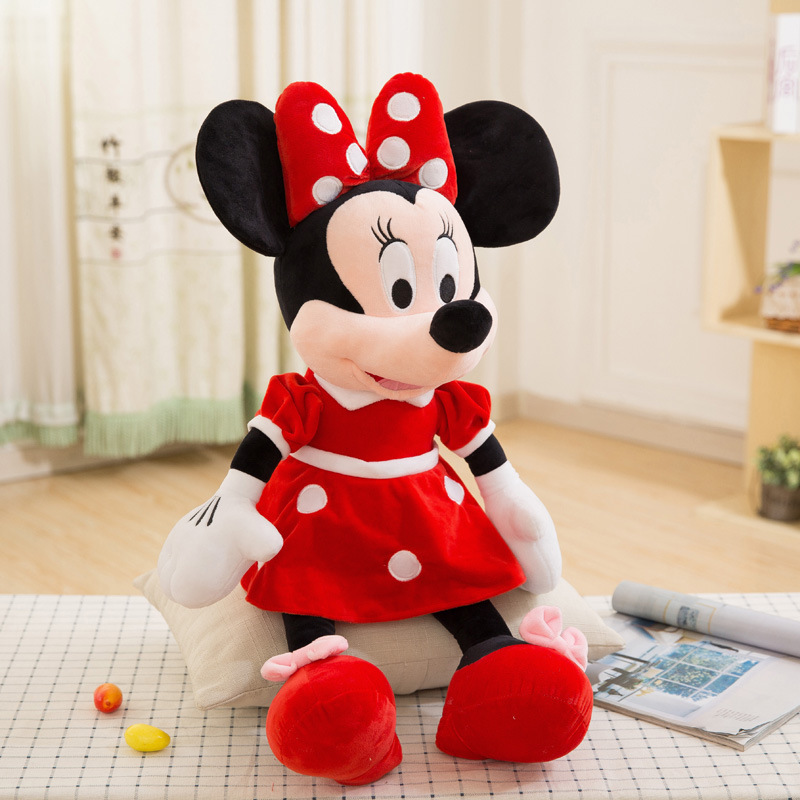 6 different sizes of couple Mickey Minnie dolls Mickey Mouse plush toys