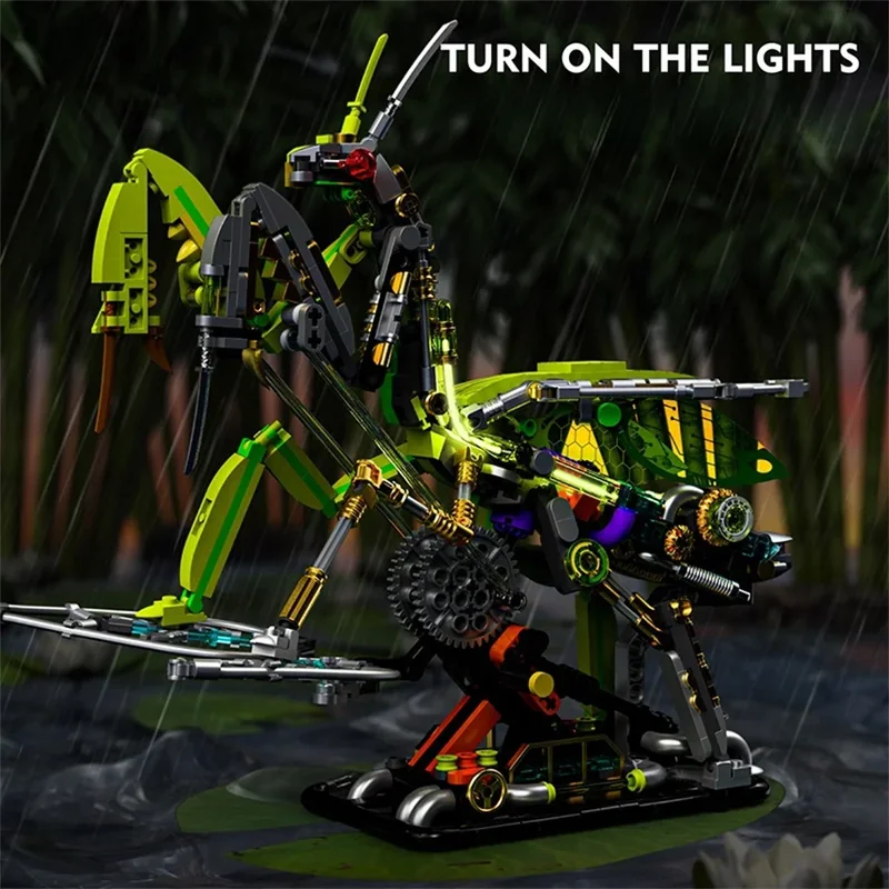 999Pcs Mechanical Magnetic Building Blocks Ideas Animal Model Bricks Technical Desktop Decoration Assembly Kids Toy