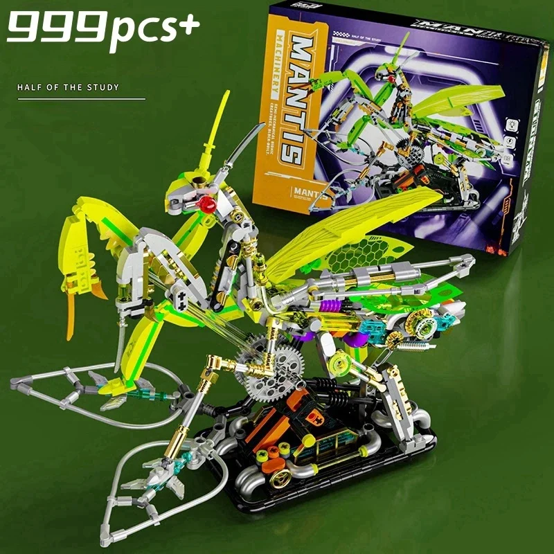 999Pcs Mechanical Magnetic Building Blocks Ideas Animal Model Bricks Technical Desktop Decoration Assembly Kids Toy