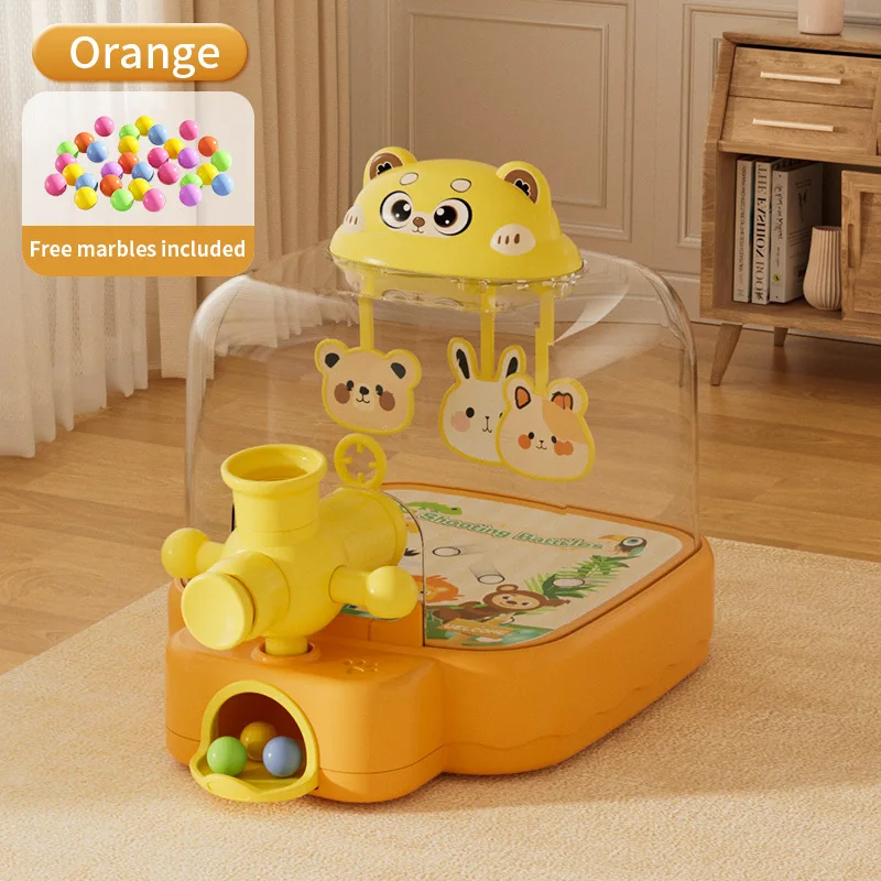 Children Shooting Game Catapult Toy Pinball Machines Shooting Gaming Console Doll Machine Puzzle Play Toy