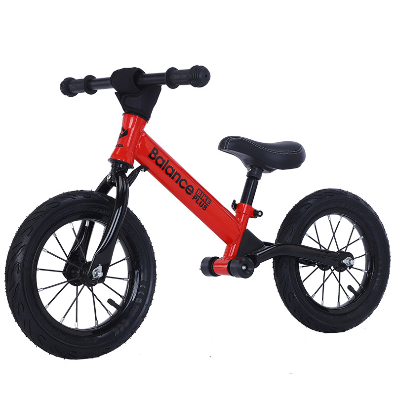 New children's balance bike without pedals, light scooter