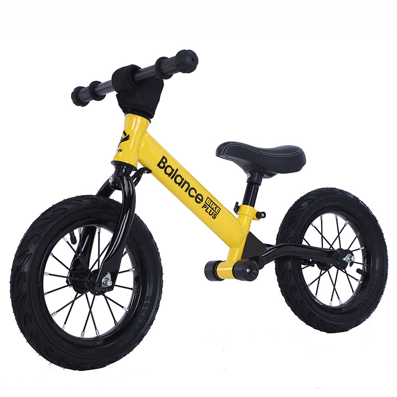 New children's balance bike without pedals, light scooter