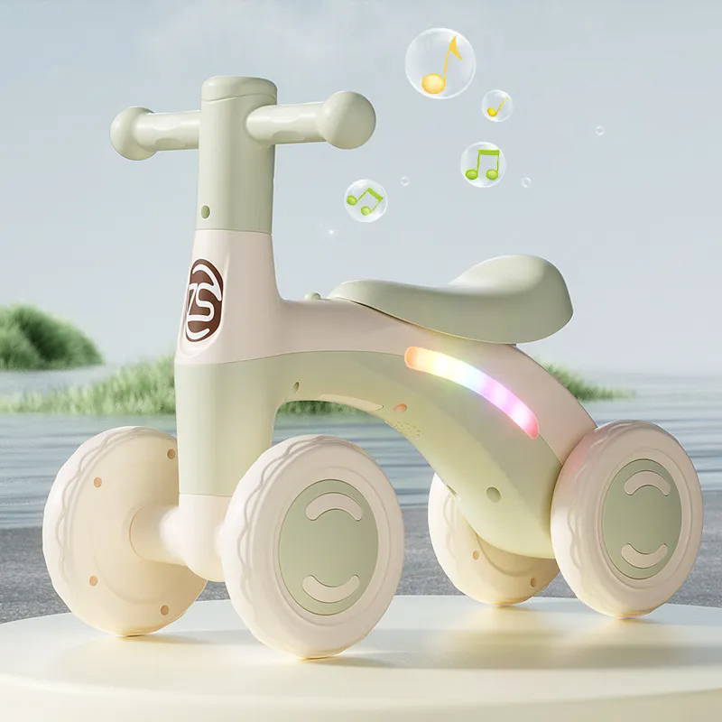 Children's scooter balance car 1-3 years old baby scooter child baby four-wheeled walker