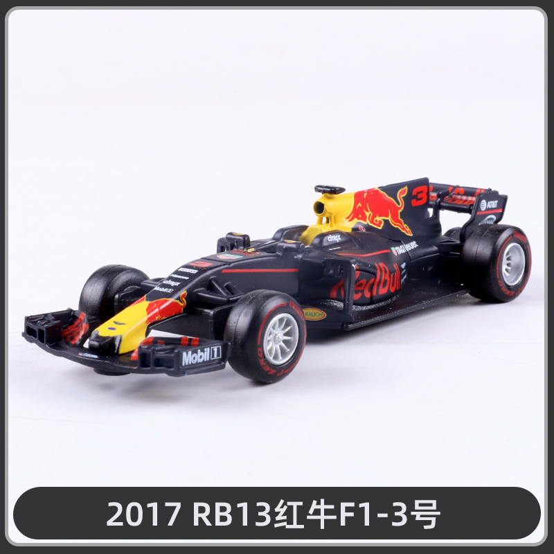 1:43 alloy F1 formula car commemorative models of different years