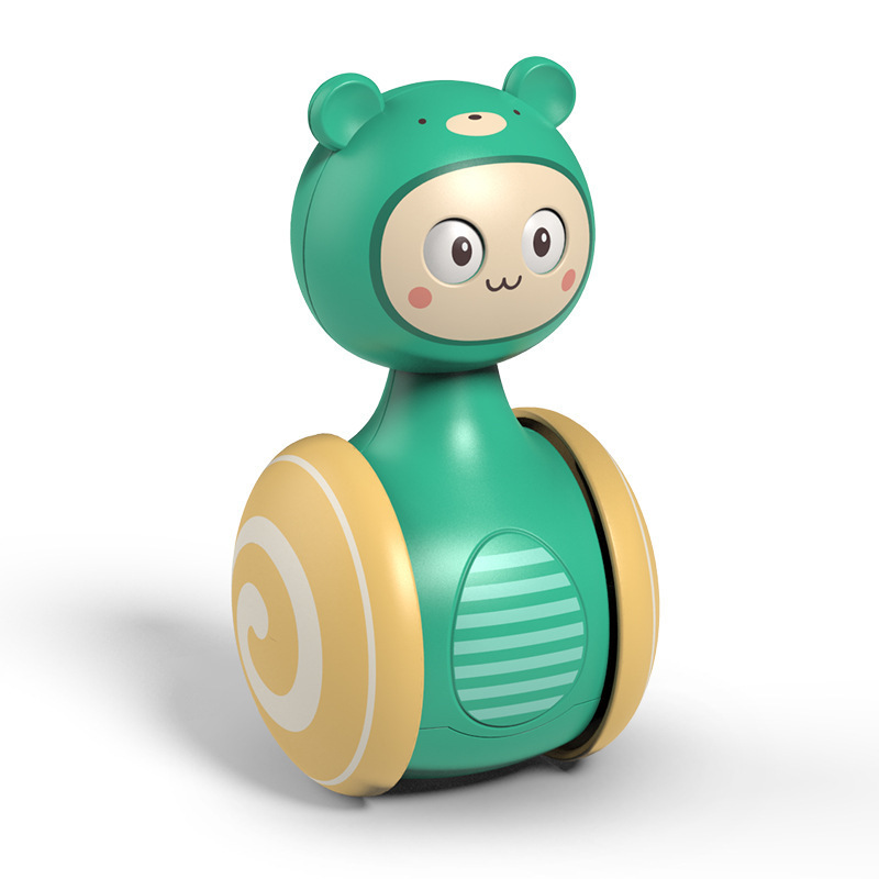 Export hot-selling tumbler sliding baby rattle