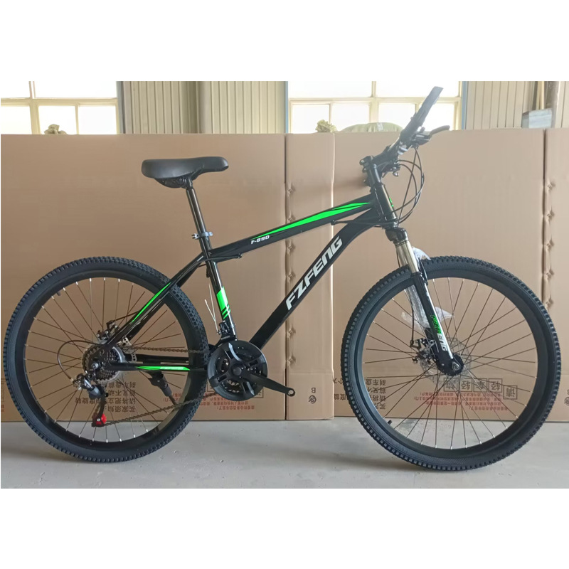 Best-selling 26" mountain bike with dual disc brakes and shock for off-road use