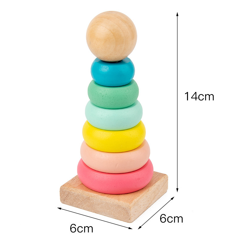 Hot selling children's intellectual enlightenment musical instrument with beads and twisting worms, baby early education wooden toys