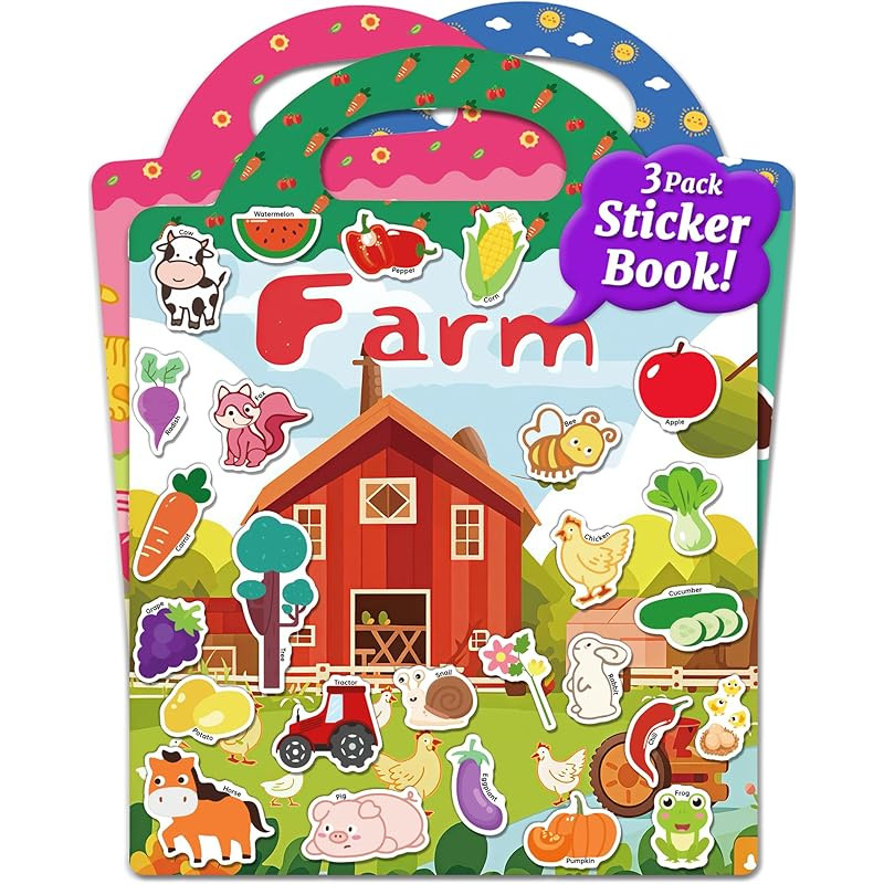 Stickers Kids Fun Sticker Book