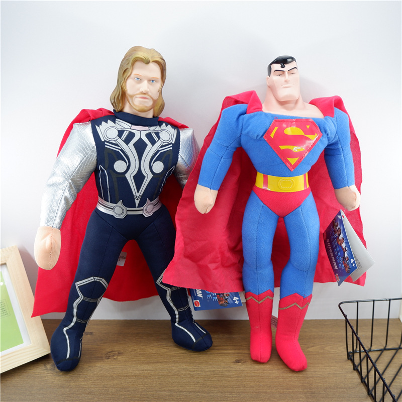 Large Hero Series Plush Toy 40CM Spider-Man Batman Superman American Captain