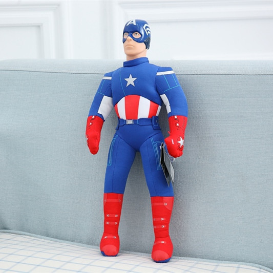 Large Hero Series Plush Toy 40CM Spider-Man Batman Superman American Captain
