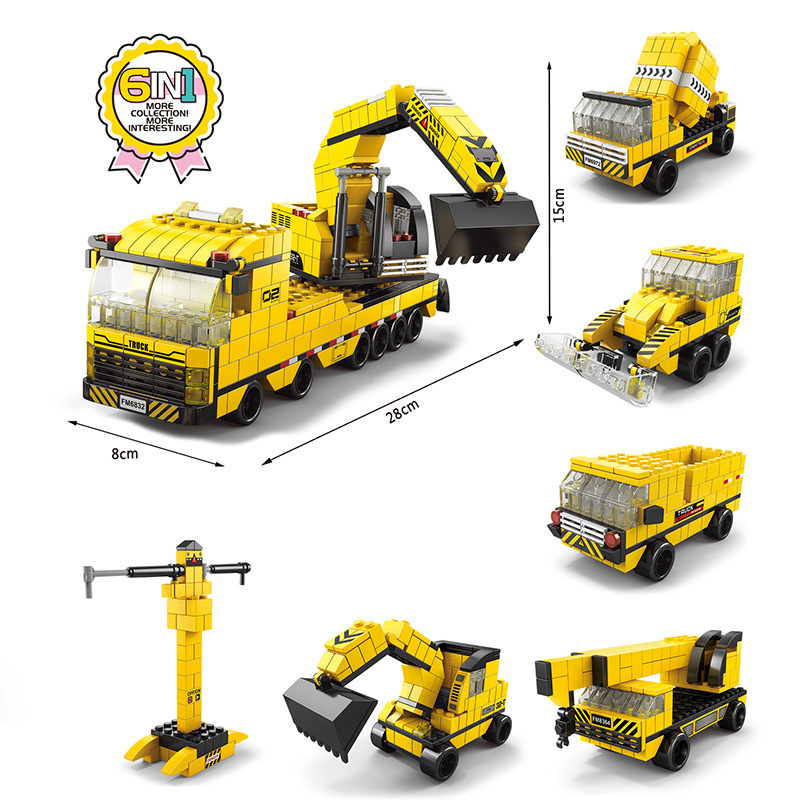 Hot-selling compatible with Lego 112 military warship building block aircraft carrier model puzzle assembly toy wholesale