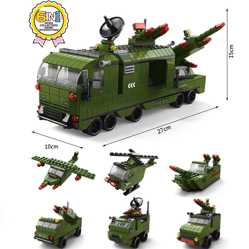 Hot-selling compatible with Lego 112 military warship building block aircraft carrier model puzzle assembly toy wholesale