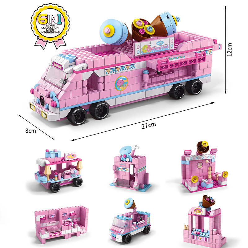 Hot-selling compatible with Lego 112 military warship building block aircraft carrier model puzzle assembly toy wholesale