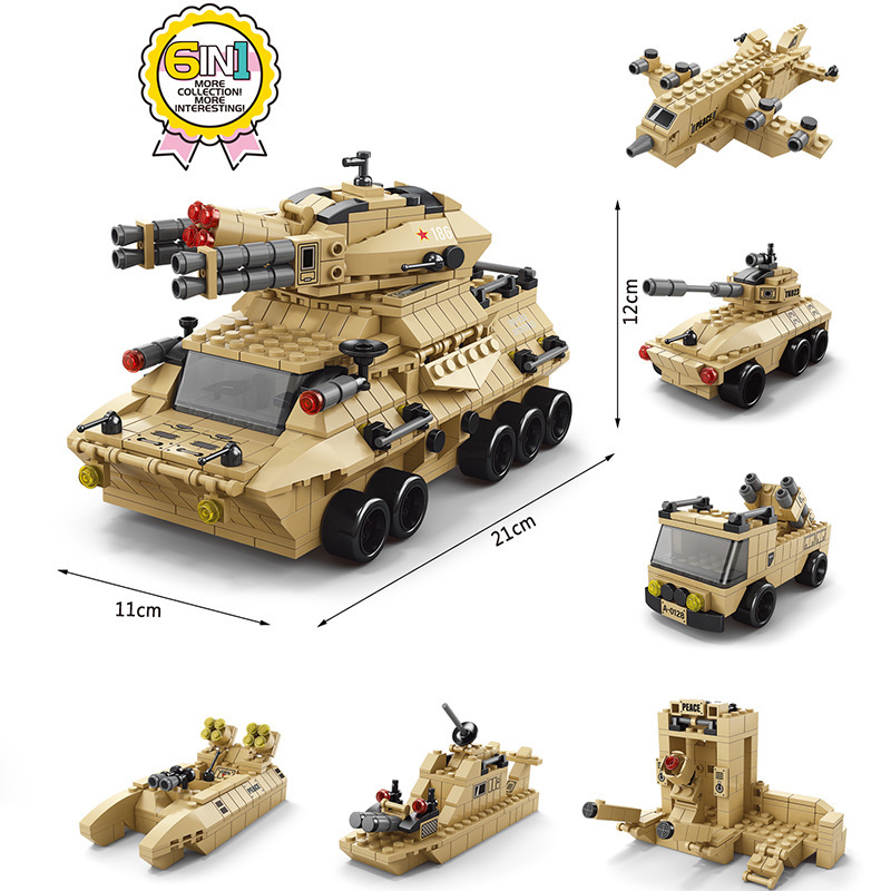 Hot-selling compatible with Lego 112 military warship building block aircraft carrier model puzzle assembly toy wholesale