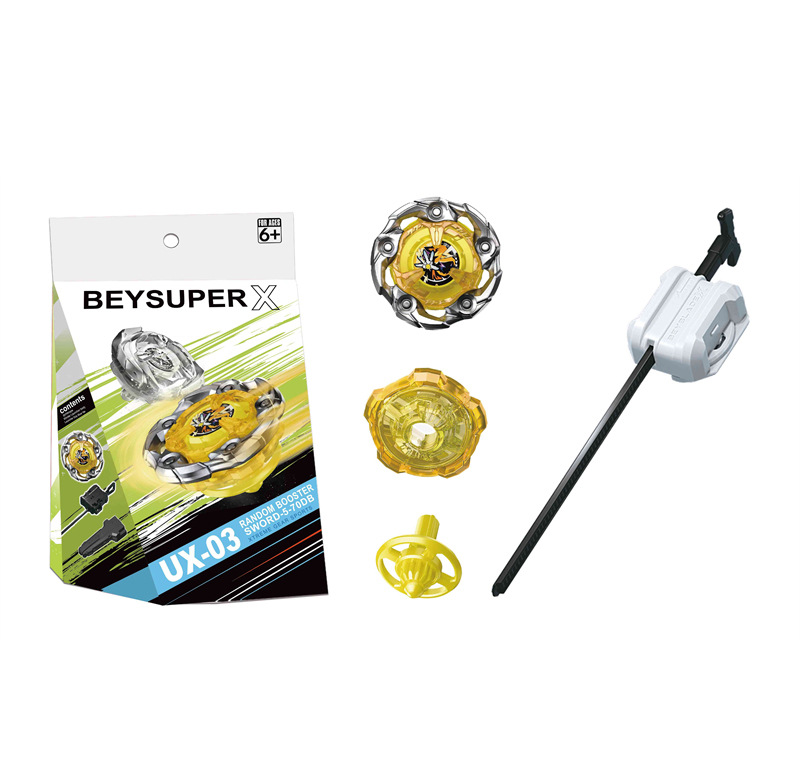 Hot-selling UX series spinning tops, children's battle spinning tops, desktop stress relief toys for boys.