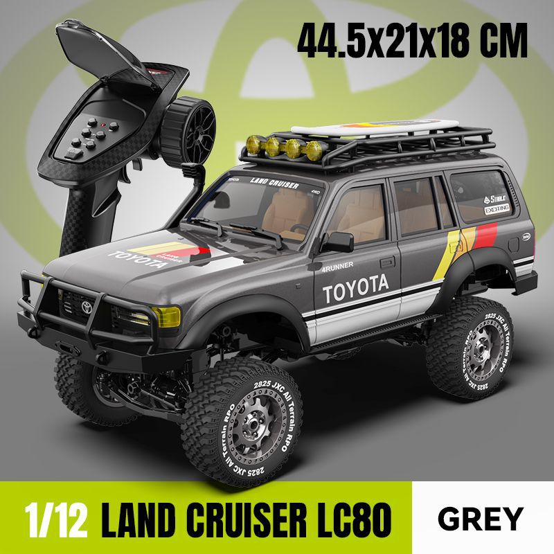 Hot-selling Toyota LC80 1:12 scale off-road crawler full-scale RC four-wheel drive remote control model car
