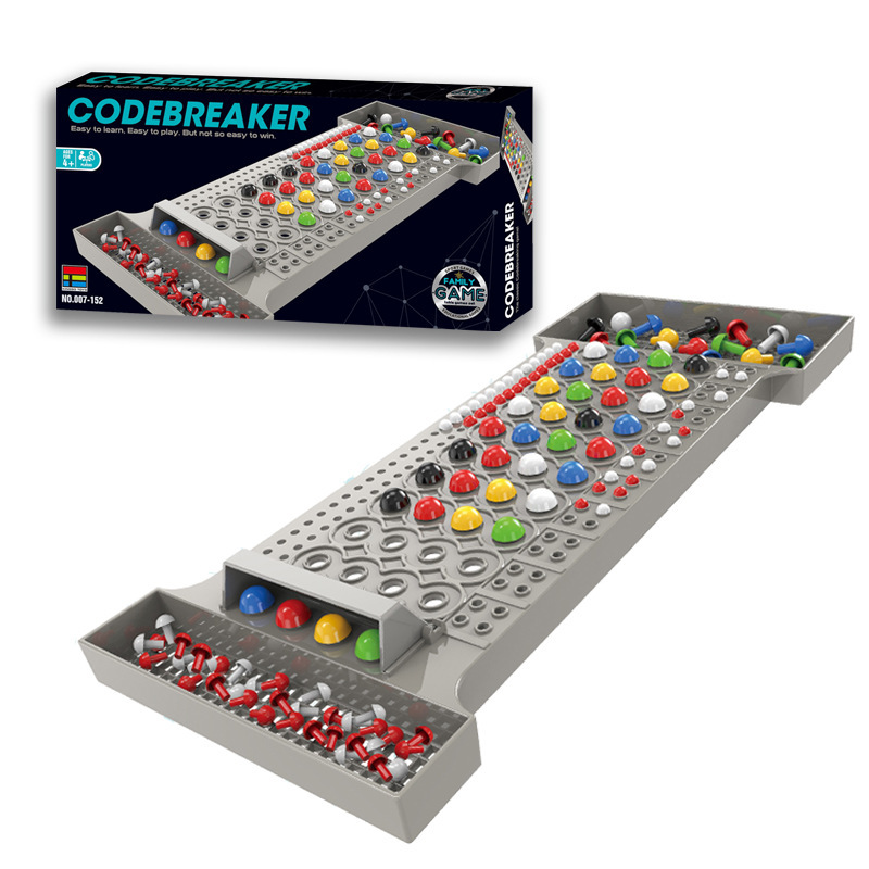 Fun and interactive parent-child tabletop puzzle game, casual strategy board game, code-breaking and ingenious toy.