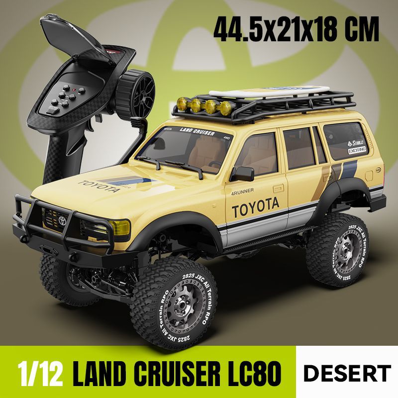 Hot-selling Toyota LC80 1:12 scale off-road crawler full-scale RC four-wheel drive remote control model car