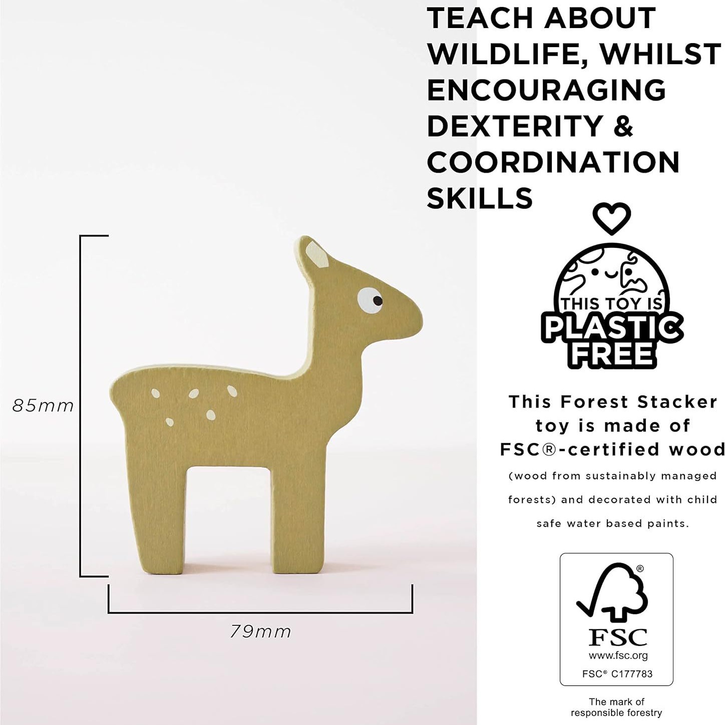 Hot-selling CPC animal balance stacking children's hand-eye coordination puzzle early education balance stacking high building block toys