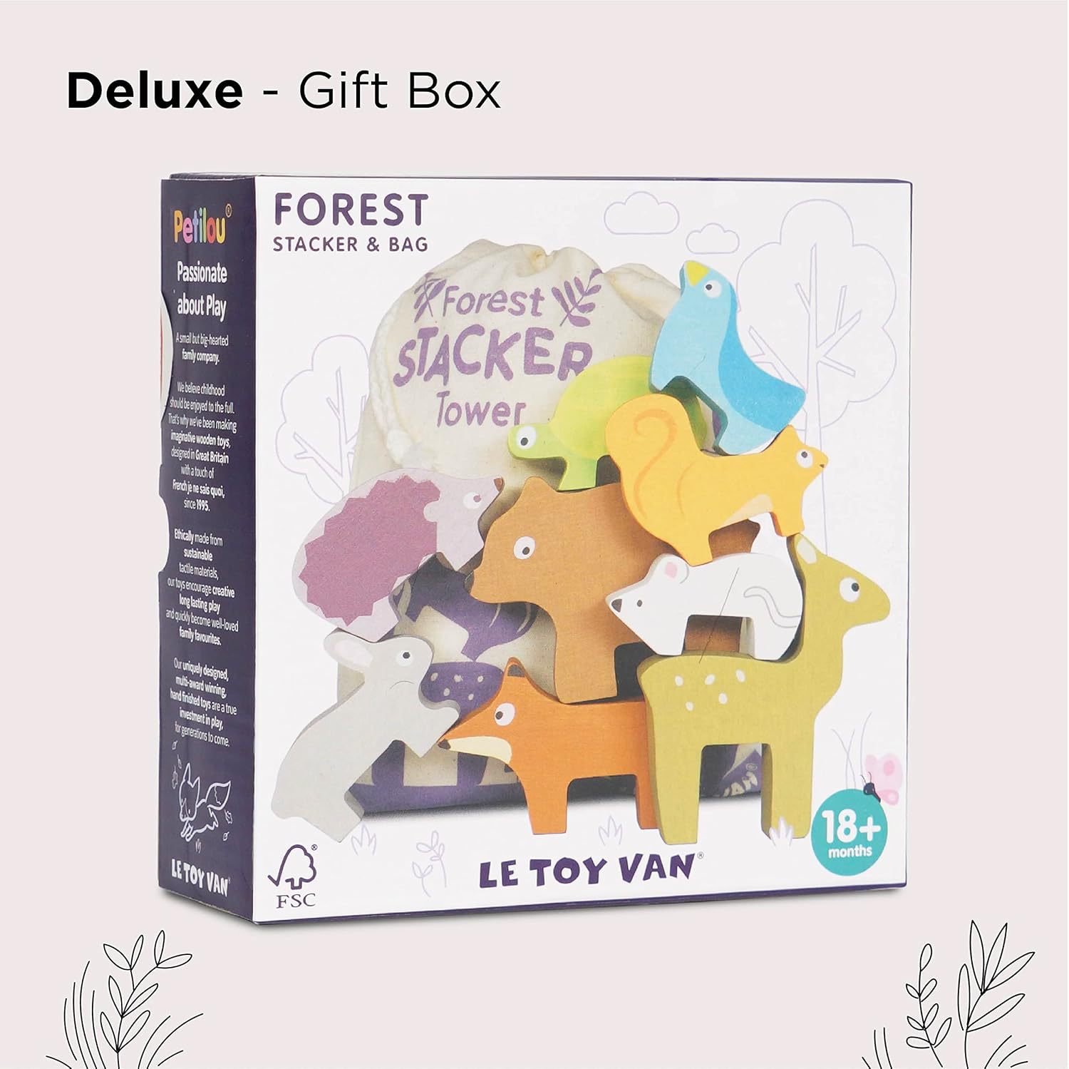 Hot-selling CPC animal balance stacking children's hand-eye coordination puzzle early education balance stacking high building block toys