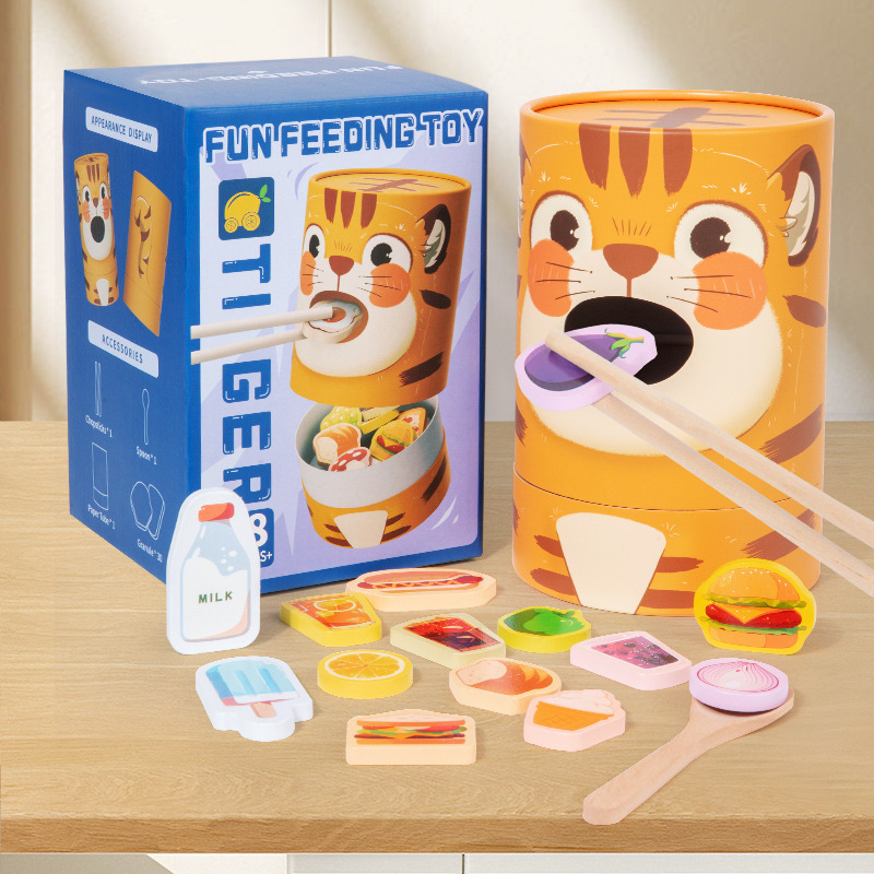 Fun feeding games for Montessori early childhood education