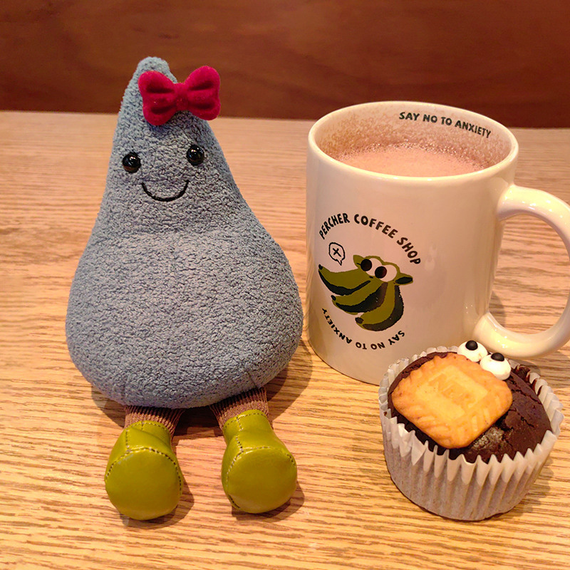 British JE fun happy raindrop doll doll companion comfort plush doll spring and summer new products