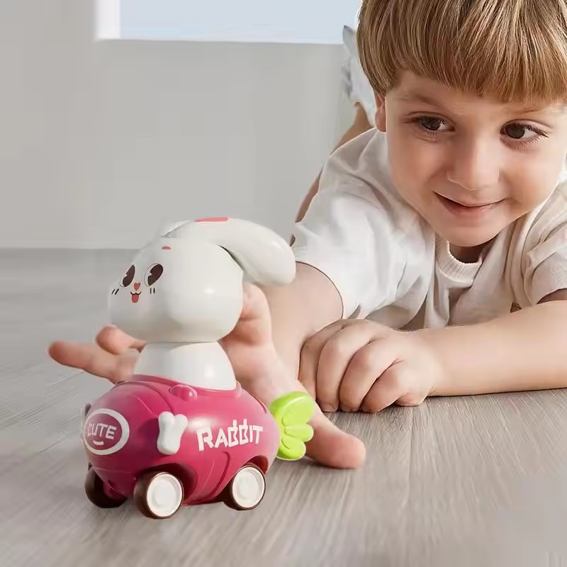 Press and Go Bunny Car